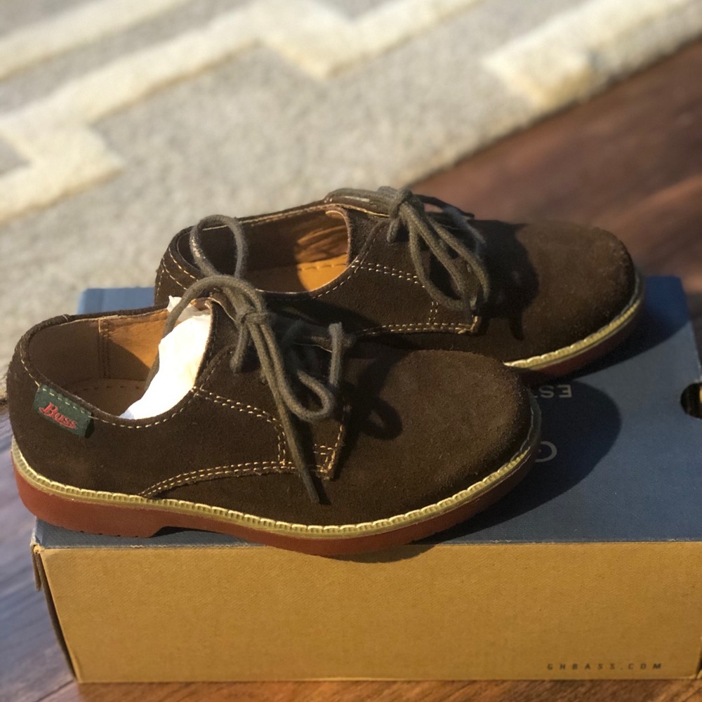 Bass Oxford shoes size 13 chocolate brown